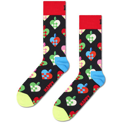 Woven Heart Basket Socks by Happy Socks available at American Swedish Institute.