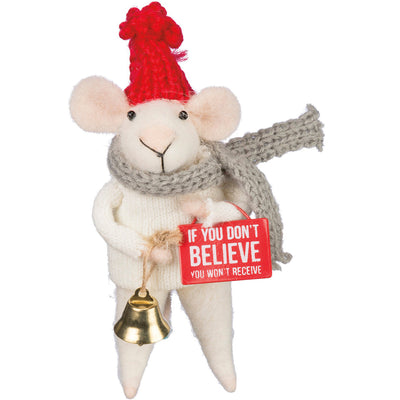 If You Don't Believe... Mouse Ornament available at American Swedish Institute.