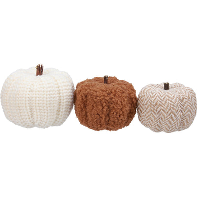 Knitted Pumpkin Set available at American Swedish Institute.