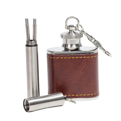 Flask and Toothpick Set available at American Swedish Institute.