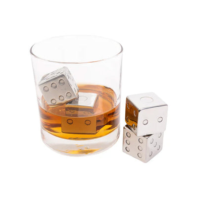 "Cold as Dice" Whiskey Cubes available at American Swedish Institute.