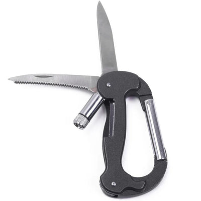 Multi Function Carabiner Clip Tool available at American Swedish Institute.