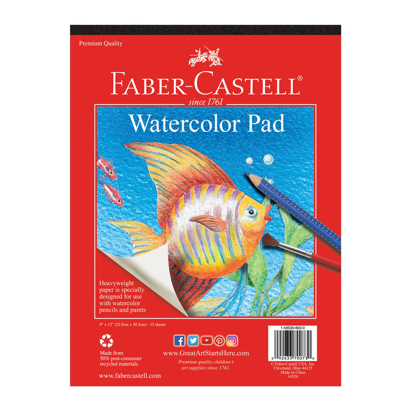 Faber-Castell Watercolor Pad available at American Swedish Institute.