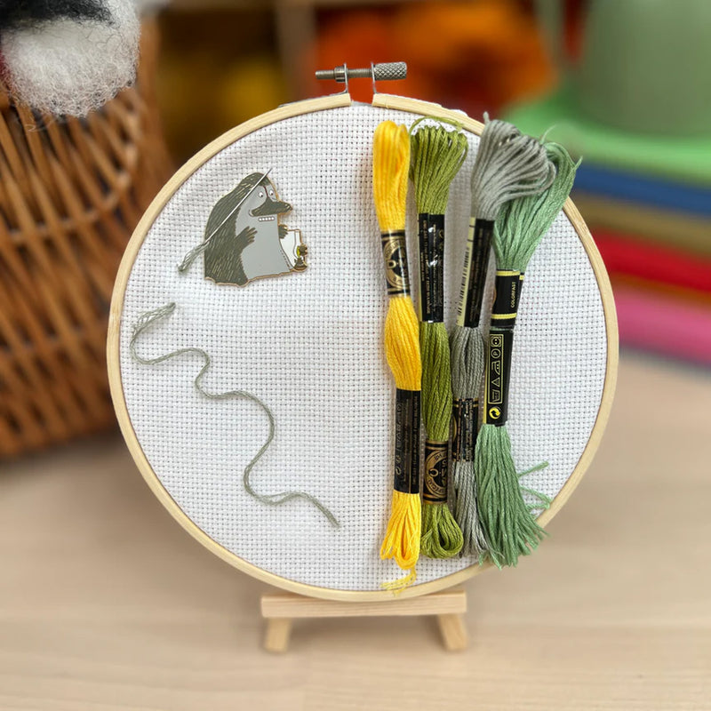 Moomin Groke Needle Minder available at American Swedish Institute.