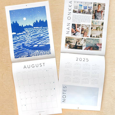 2025 Nan Onkka Wall Calendar available at American Swedish Institute.