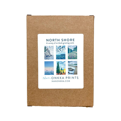 North Shore Notecards Box Set by Nan Onkka available at American Swedish Institute.