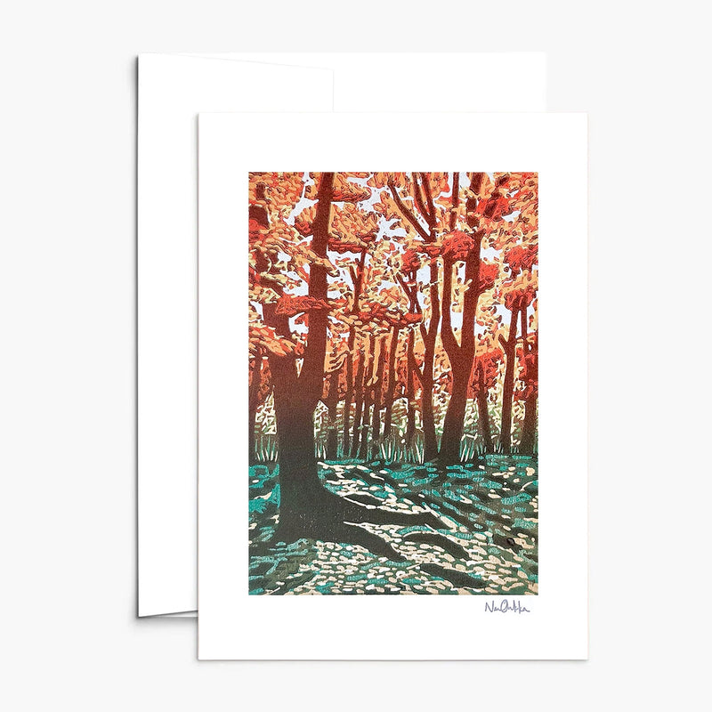 Nan Onkka Fall Themed Box Set Notecards available at American Swedish Institute.