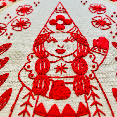 Nordic Julia Embroidery Kit available at American Swedish Institute.