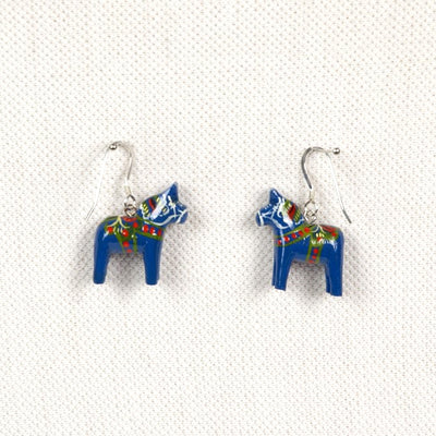 Dala Horse Earrings available at American Swedish Institute.