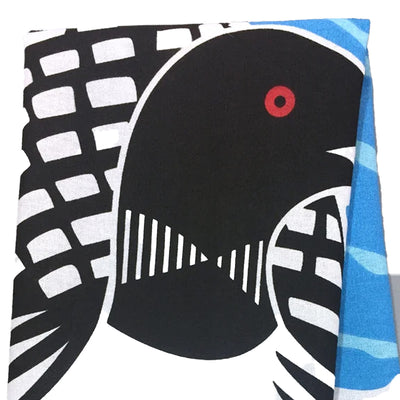 Minnesota Loon Tea Towel by Cindy Lindgren available at American Swedish Institute.