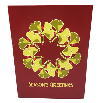 Holiday Foliage Notecard Set by Cindy Lindgren available at American Swedish Institute.