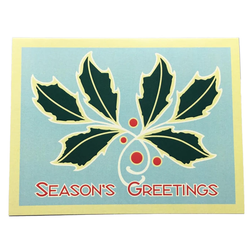 Holiday Foliage Notecard Set by Cindy Lindgren available at American Swedish Institute.