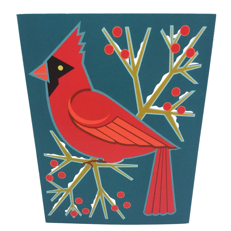 Holiday Birds Boxed Card Set by Cindy Lindgren available at American Swedish Institute.