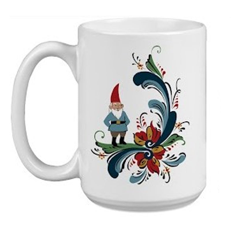 Tomte Rosemal Mug available at American Swedish Institute.