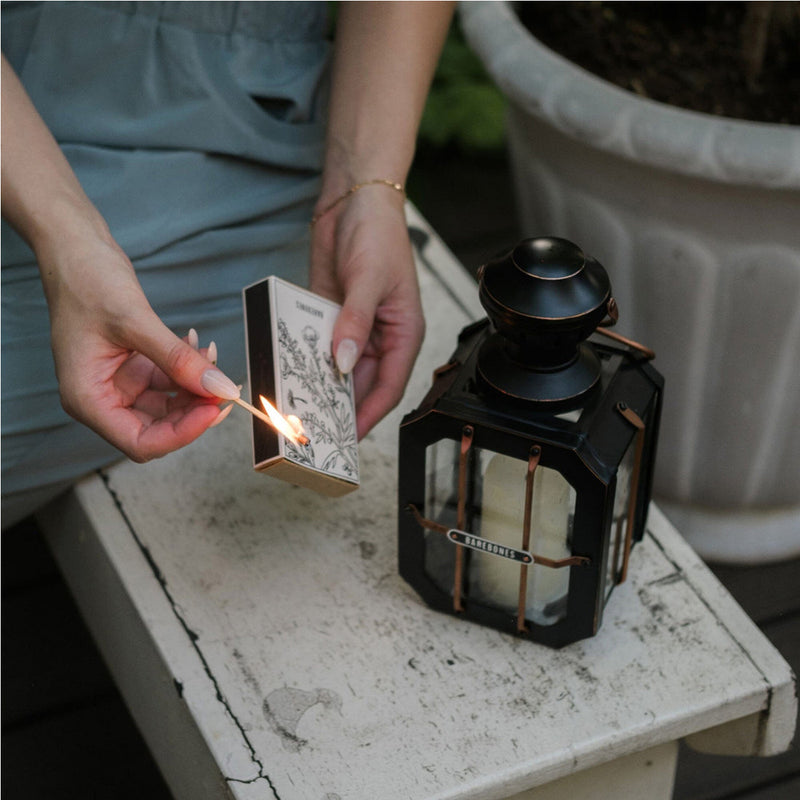 Botanical Long Stem Matches Box available at American Swedish Institute.