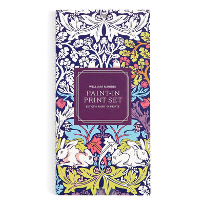 William Morris Paint-In Print Set available at American Swedish Institute.