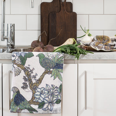 Ekelund Fåglabo (Bird's Nest) Tea Towel available at American Swedish Institute.