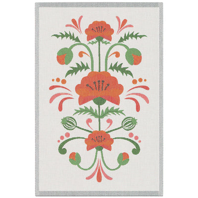 Vallmo (Poppy) Tea Towel by Ekelund available at American Swedish Institute.