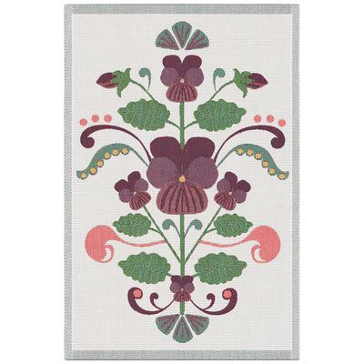 Viol (Violet) Tea Towel by Ekelund available at American Swedish Institute.