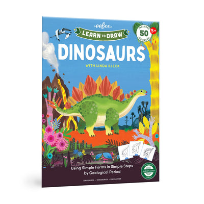 Learn To Draw Dinosaurs with Stickers available at American Swedish Institute.