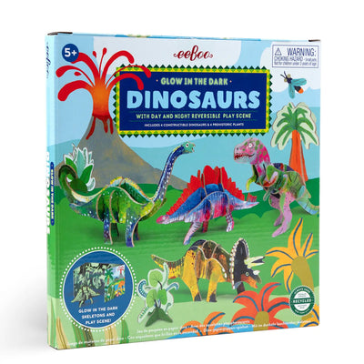 Dino 3D Glow in the Dark Building Set available at American Swedish Institute.