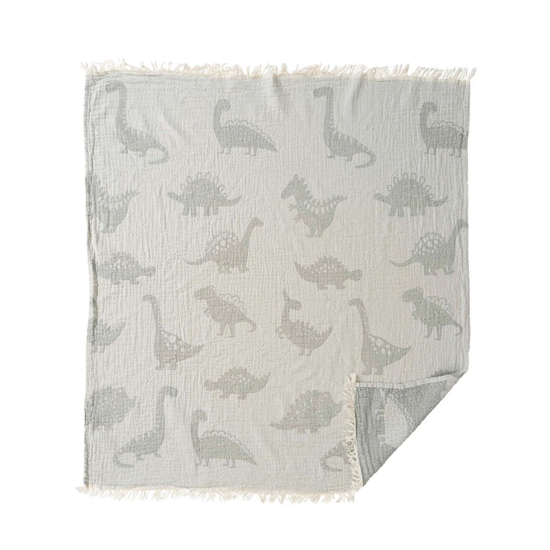 Klippan Dino Baby Blanket available at American Swedish Institute.