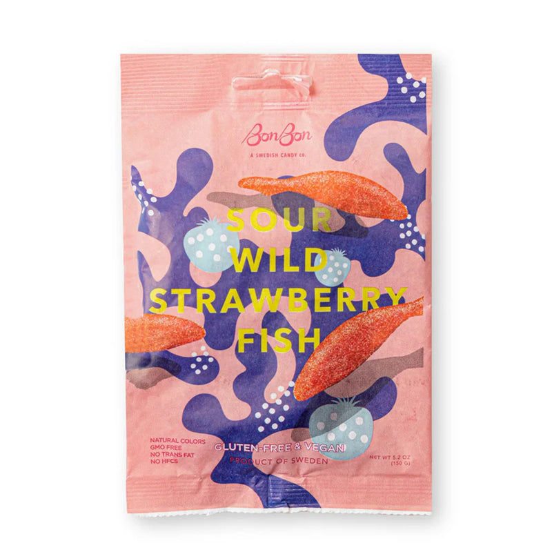 Sour Wild Strawberry Fish available at American Swedish Institute.