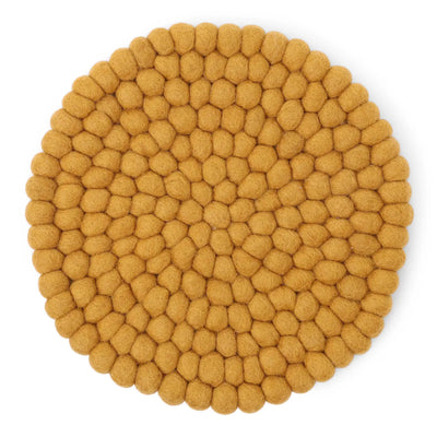 Warm Tones Wool Trivets