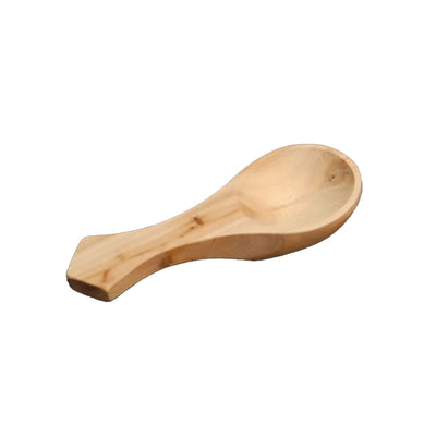 Juniper Wood Coffee Scoop available at American Swedish Institute.