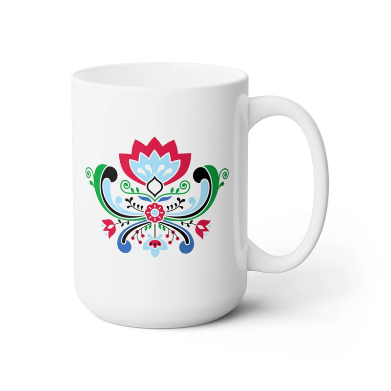 Rosemaling Mug available at American Swedish Institute.