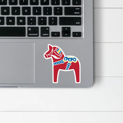 Dala Horse Sticker available at American Swedish Institute.