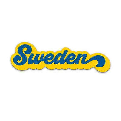 Sweden Sticker available at American Swedish Institute.