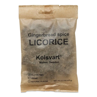 Kolsvart Gingerbread Spice Licorice available at American Swedish Institute.