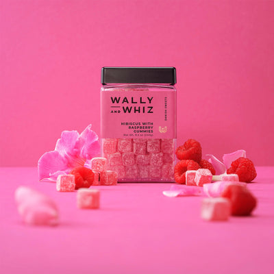 Wally & Whiz Hibiscus Raspberry Gummies