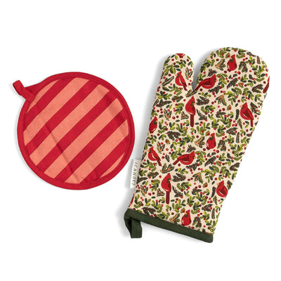 Cardinal Pot Holder Set available at American Swedish Institute.