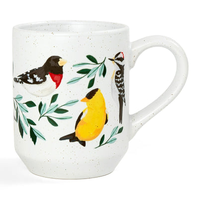 Feathered Friends Birds Mug available at American Swedish Institute.