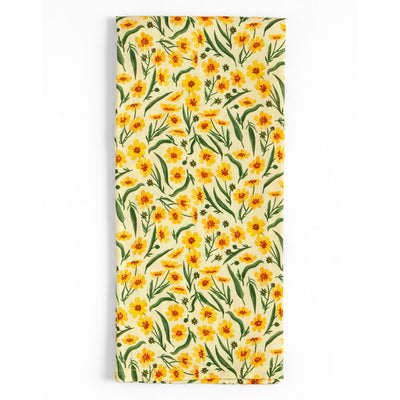 Goldenmane Floral Tea Towel available at American Swedish Institute.