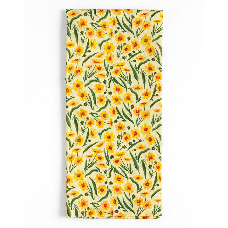 Goldenmane Floral Tea Towel available at American Swedish Institute.