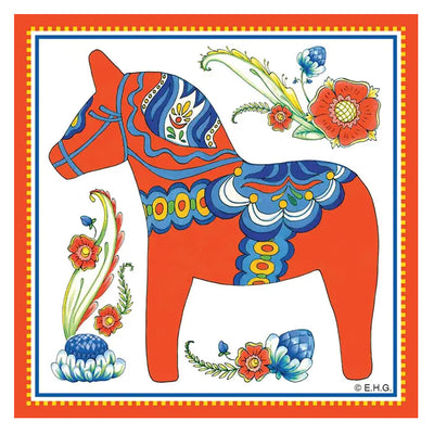 Dala Horse Wall Tile available at American Swedish Institute.