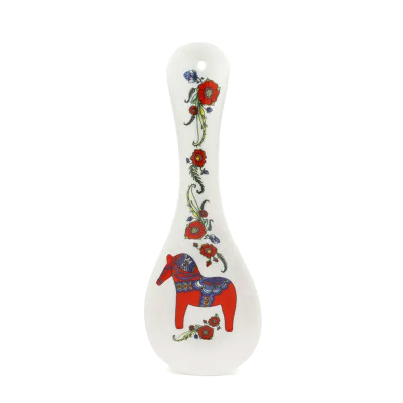 Dala Horse Spoon Rest available at American Swedish Institute.