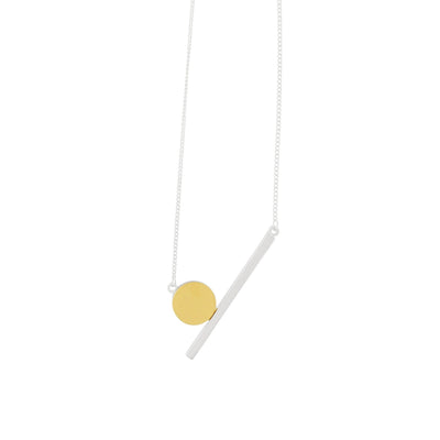 Vanity Geometric Necklace by Dansk Copenhagen available at American Swedish Institute.