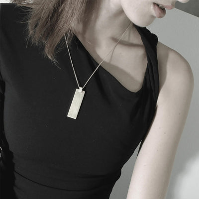 Vanity Square Necklace - Dansk Copenhagen available at American Swedish Institute.