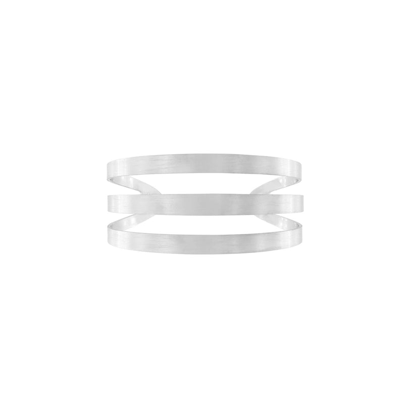 Theia 3 Row Cuff Bracelet - Dansk Copenhagen available at American Swedish Institute.