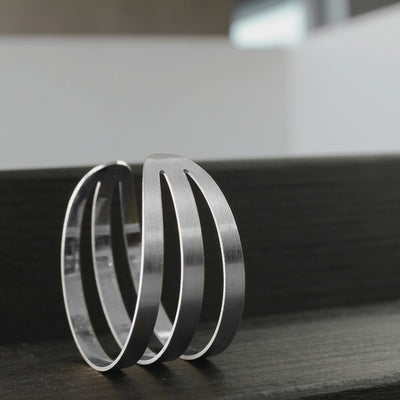 Theia 3 Row Cuff Bracelet - Dansk Copenhagen available at American Swedish Institute.