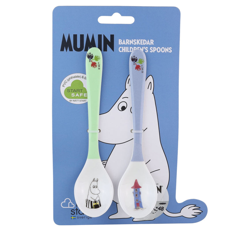 Moomin House Spoon Set available at American Swedish Institute.