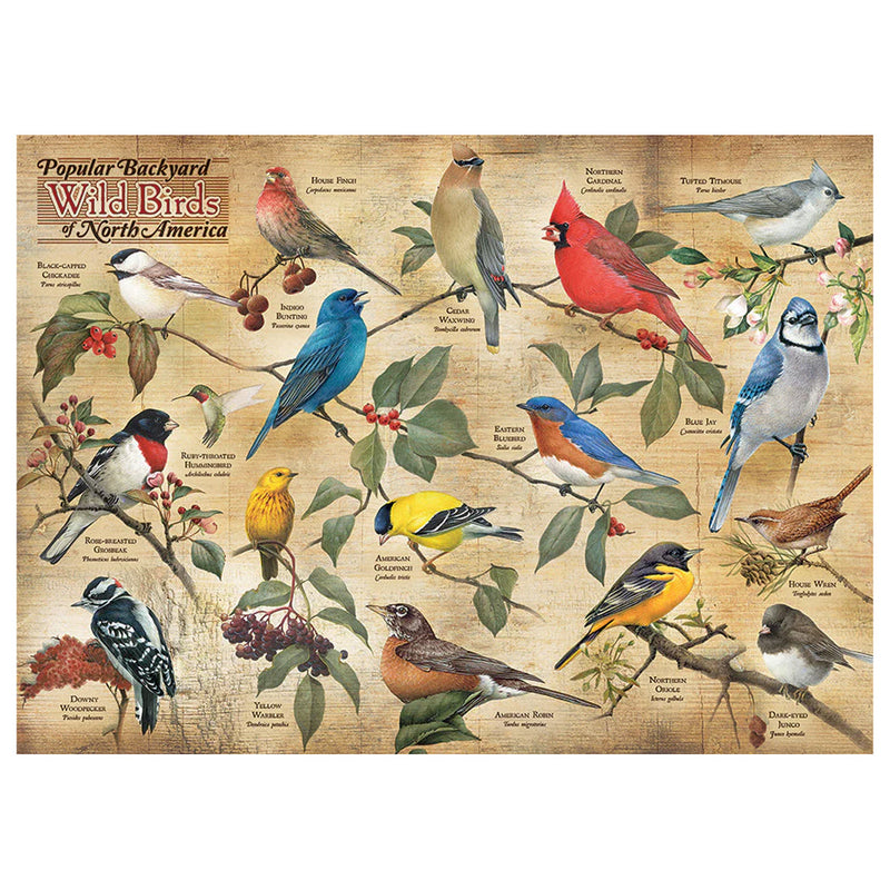 Wild Birds of North America Puzzle available at American Swedish Institute.