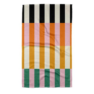 Stacked Stripes Tea Towel available at American Swedish Institute.