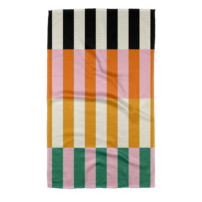 Stacked Stripes Tea Towel available at American Swedish Institute.