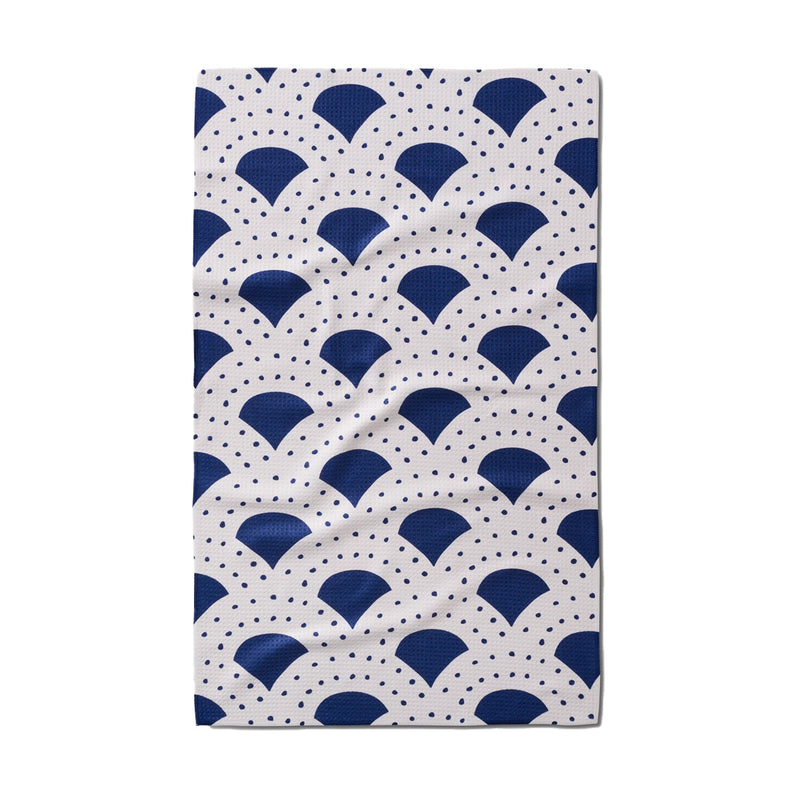 About to Rise Tea Towel by Geometry available at American Swedish Institute.