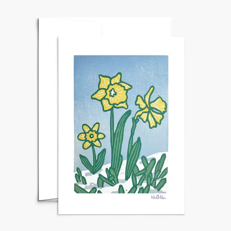 Hello There Greeting Card by Nan Onkka available at American Swedish Institute.